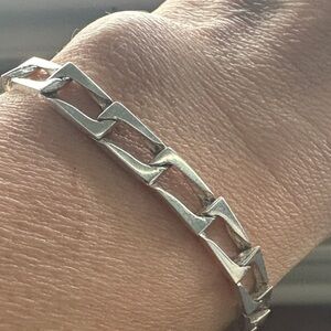 Sterling silver bracelet marked 925